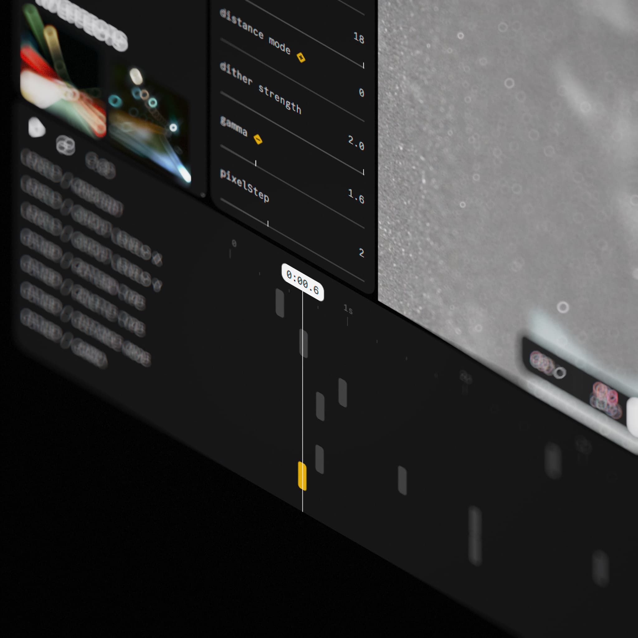 Animation export preview