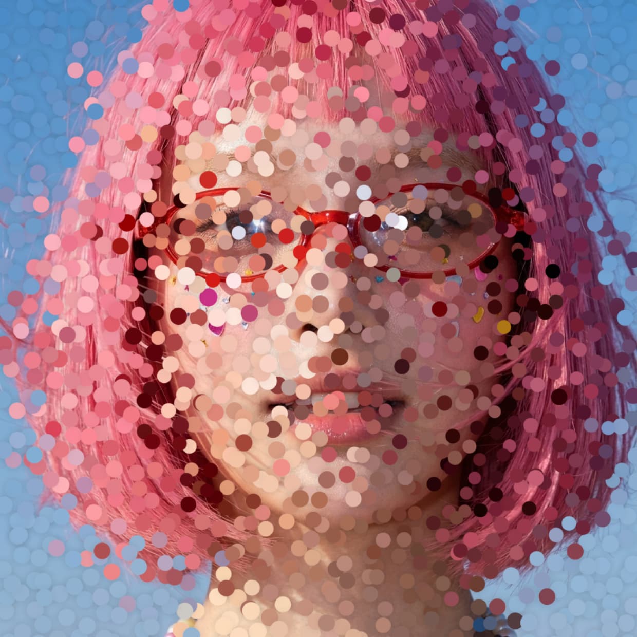 Image with Scatter — Pointillism & Dot Photo Effect effect applied