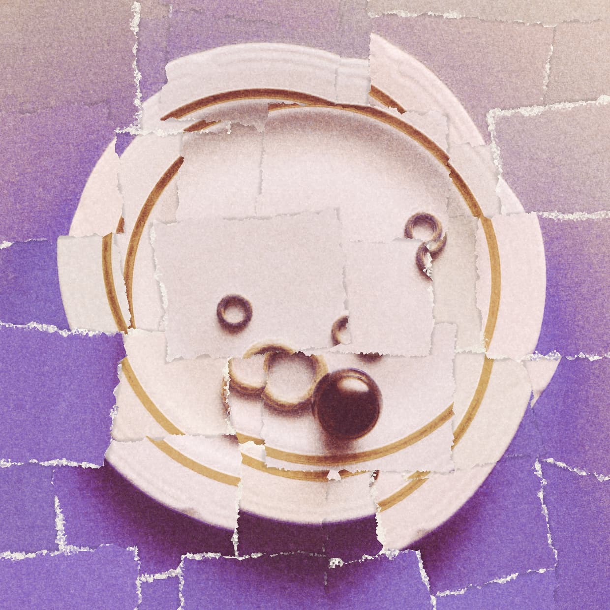 Image with Paper Cutout effect applied